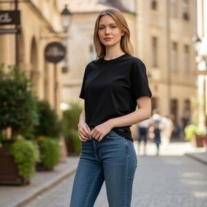 Calvin Klein Women's Black Short Sleeve Tee